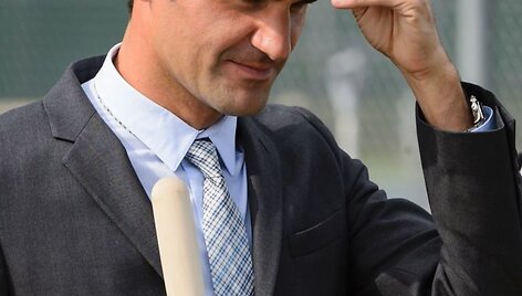 Rogerio Federerio alėjos atidarymo ceremonija