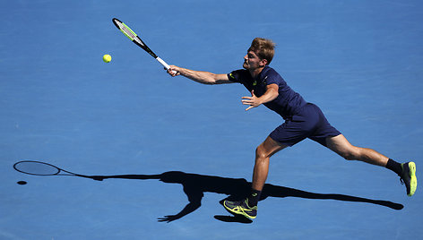 Davidą Goffiną nugalėjęs Grigoras Dimitrovas žengė į „Australian Open“ čempionato pusfinalį