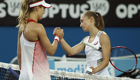 Eugenie Bouchard prieš Aleksandrą Krunič