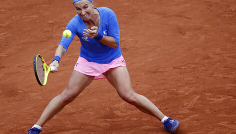Garbine Muguruza prie&scaron; Svetlaną Kuznecovą