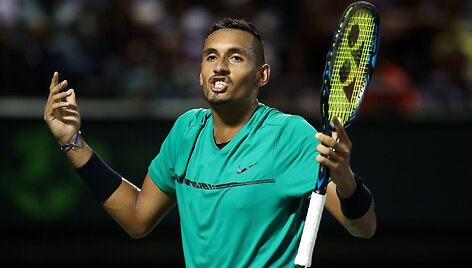 Rogeris Federeris prie&scaron; Nicką Kyrgiosą