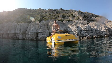 Manto Vyganto su &scaron;eima atostogų akimirka