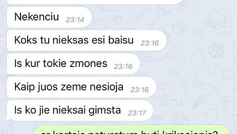 Petro Gražulio žinutės Birutei Navickaitei