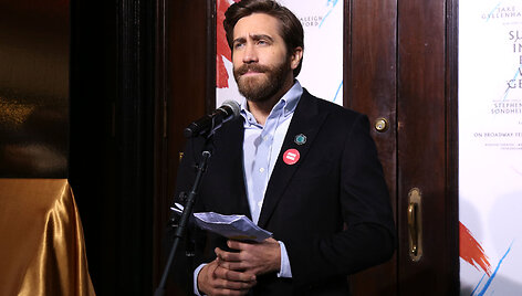 Jake'as Gyllenhaalas atidarė naują teatrą Brodvėjuje