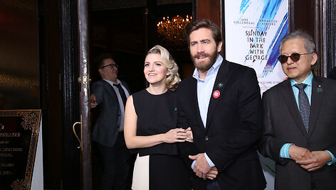 Jake'as Gyllenhaalas atidarė naują teatrą Brodvėjuje