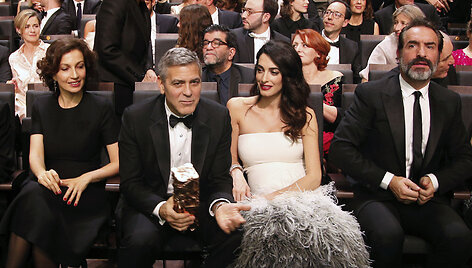 George'as Clooney žmona Amal