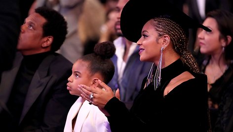 Jay Z, Blue Ivy, Beyonce