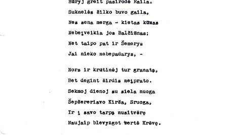 L. Šmerauskienės sudaryto Salio Šemerio atsiminimų apie „Keturių vėjų“ laikotarpį rinkinio fragmentai 1982-06-01