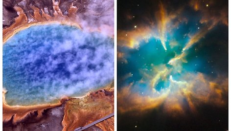 Kosminis testas prenumeratoriams: kurios iš šių nuotraukų darytos Žemėje, o kurios – kosmose?