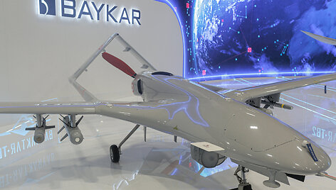 Turki&scaron;kas &bdquo;Bayraktar&ldquo; dronas