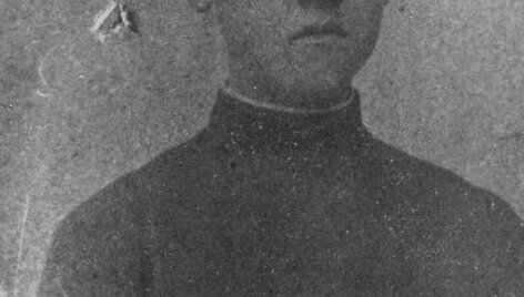 Teofilius Matulionis, baigęs Daugpilio realinės mokyklos penktąją klasę