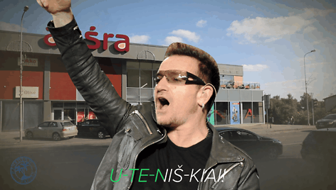 #U2ENA: daina apie neįtikėtiną, bet neabejotiną U2 lyderio Bono investiciją Utenoje