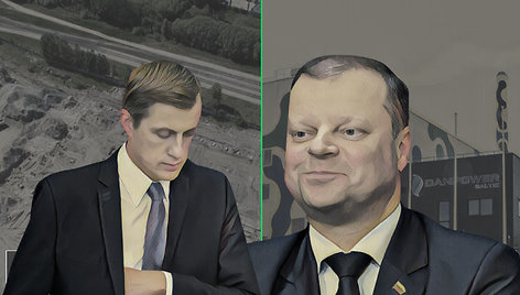 Ž.Vaičiūnas ir S.Skvernelis