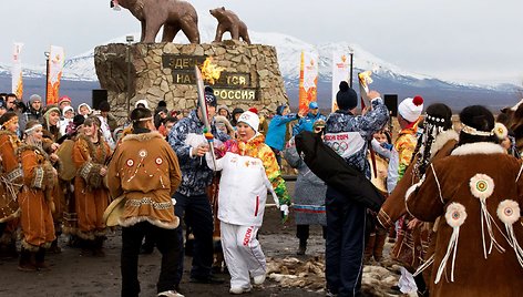 Sočio olimpinio deglo kelionė – Kamčiatka