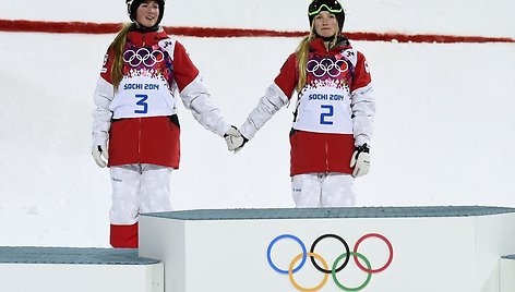 Justine Dufour-Lapointe ir Chloe Dufour-Lapointe