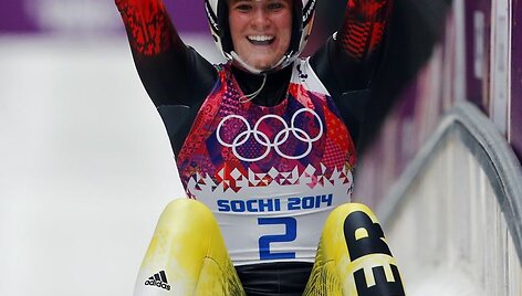 Natalie Geisenberge &ndash; Sočio vienviečių rogučių sporto čempionė