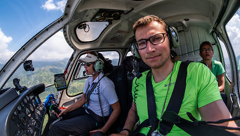 Sauliaus Damulevičiaus kelionė į vieną pavojingiausių viršukalnių – Manaslu