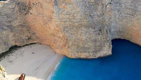Įstabusis Navagio paplūdimys 