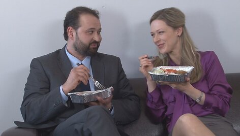 Rolandas Dovydaitis ir Gabija Ry&scaron;kuvienė