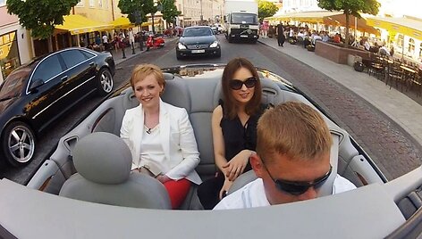 Asta Valentaitė ir projekto herojė Vilma