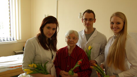 Medicinos studentų sveikinimai