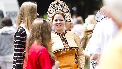 Sekmadienį Vilniaus Vingio parke vyko Rusijos dienos