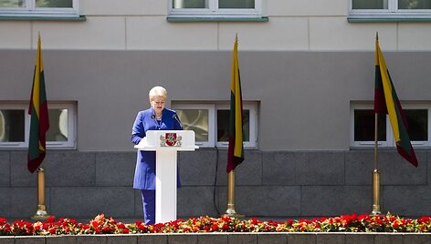 Vėliavų pakėlimo ceremonija 