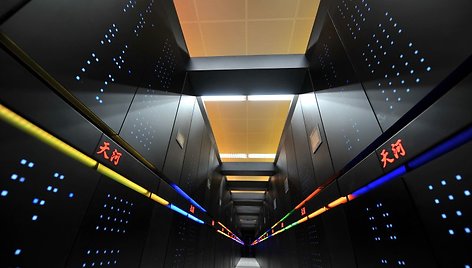 Galingiausias pasaulyje superkompiuteris „Tianhe-2“ 
