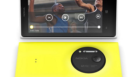 Naujasis „Nokia“ flagmanas „Lumia 1020“