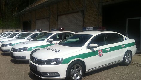 Alytaus policijos patruliams skirti &bdquo;Volkswagen Passat&ldquo;