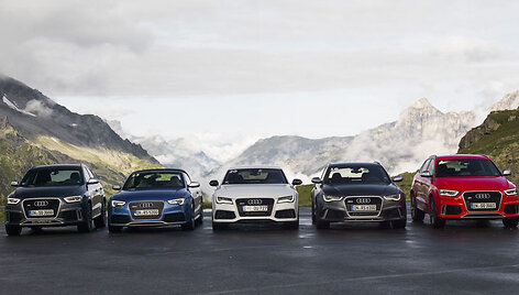 &bdquo;Audi RS&ldquo; serijos modeliai 