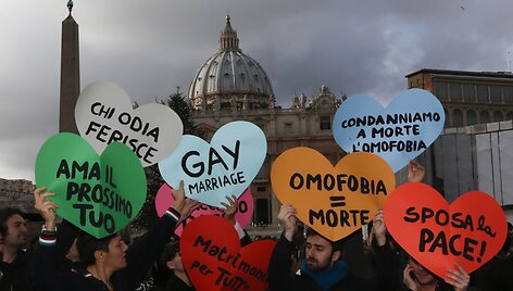Italijoje rengiamas specialus įstatymas gėjų teisėms ginti.