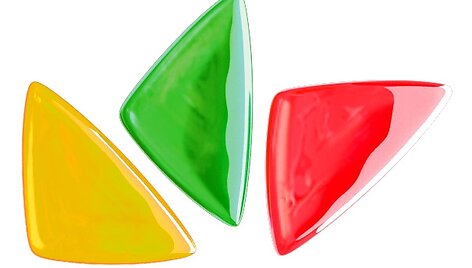 LNK trispalvis logotipas