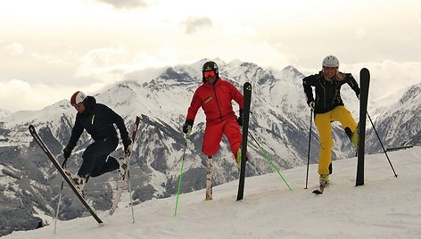 Kadras iš laidos „Sportuok su mumis“ 