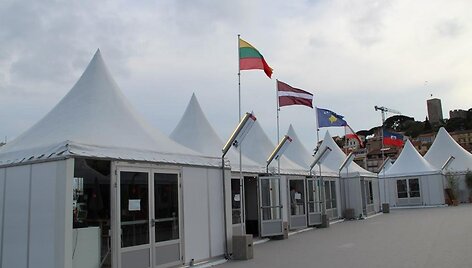 Lietuvos kino stendas Kanuose