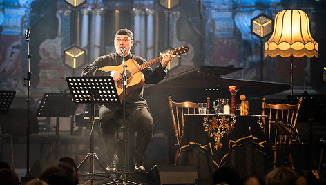 Jubiliejinio Kosto Smorigino turo koncertas Šv. Kotrynos bažnyčioje. Mariaus Kavaliausko nuotr.