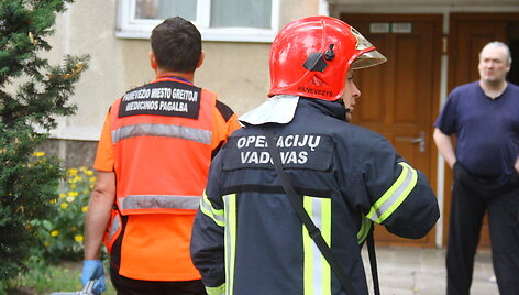 Gaisro vietoje