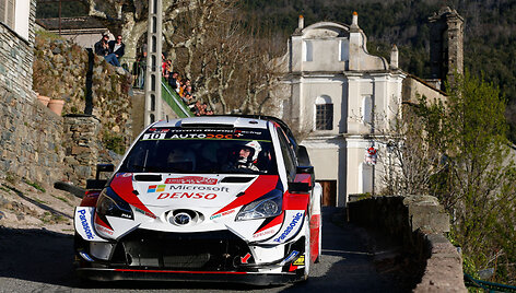 WRC etapas Korsikoje