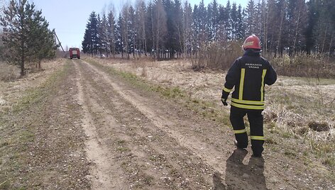 Gaisro vietoje