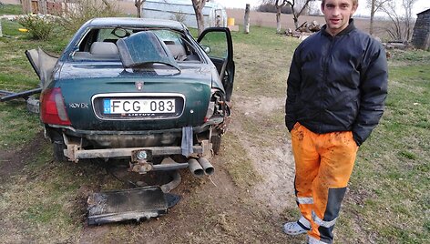 Avarijos vietoje
