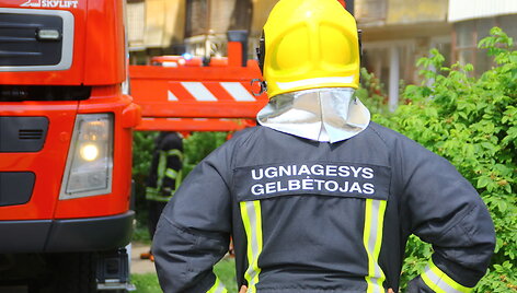 Gaisro vietoje