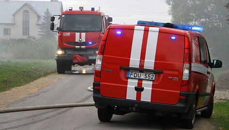 Gaisro vietoje