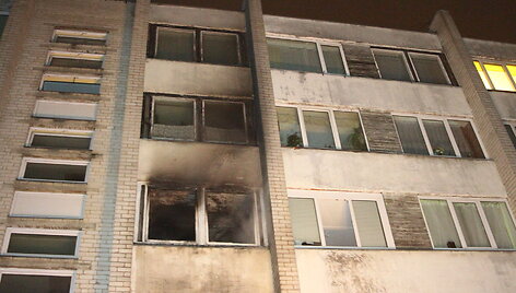 Gaisro vietoje