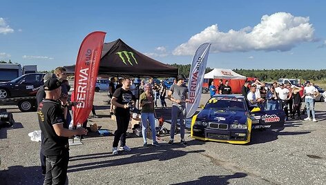 Varžybų akimirka