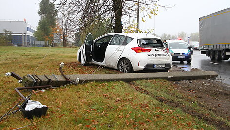 Avarijos vietoje