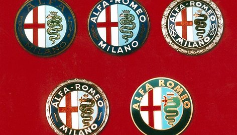 „Alfa Romeo“ logotipai