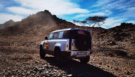 Bandomasis greičio ruožas, Land Rover Defender