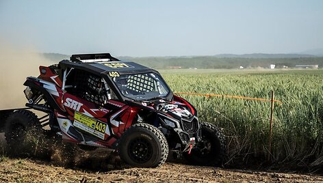 Egidijus Valei&scaron;a ir Mindaugas Varža Graikijos &bdquo;Baja&ldquo; etape