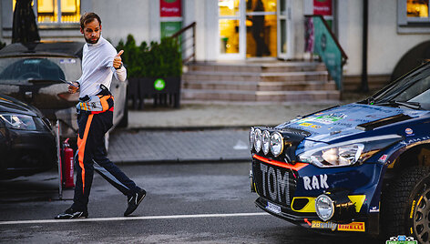 &bdquo;Rally Žemaitija 2022&ldquo;  lyderis Tom Kristensson
