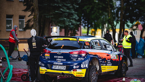 &bdquo;Rally Žemaitija 2022&ldquo;  lyderis Tom Kristensson